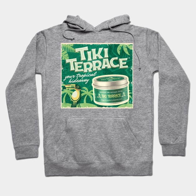 Tiki Terrace by Magic Candle Company Hoodie by MagicCandleCompany